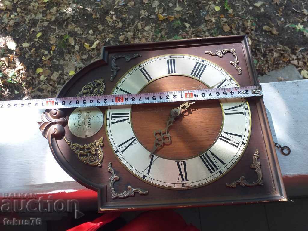 OLD GERMAN DESKTOP WALL CLOCK COLLECTOR'S - 5