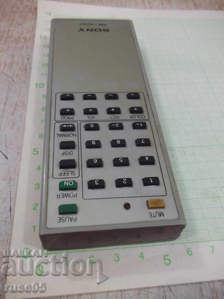 Remote "SONY" working - 6 - 5