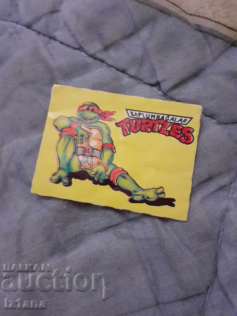 Стара опаковка от шоколад Turtles
