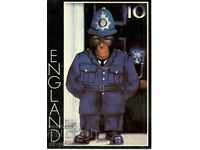 Пощенска картичка - хумор - Английски полицай