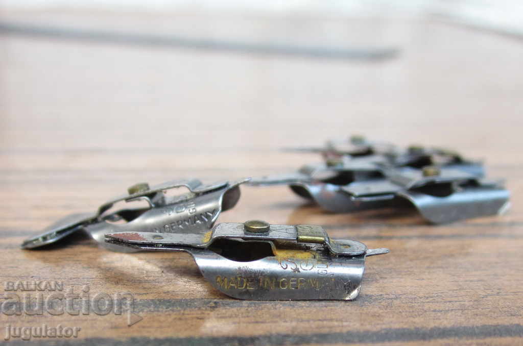 lot of eight old vintage German quills for drawing - 6 lot of eight old vintage German quills for drawing - 6