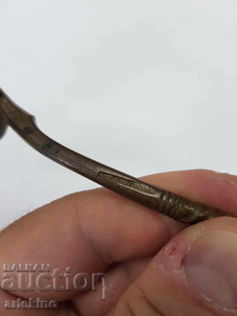 Old Russian royal bronze spoon with inscriptions 19-20 century - 5 Old Russian royal bronze spoon with inscriptions 19-20 century - 5