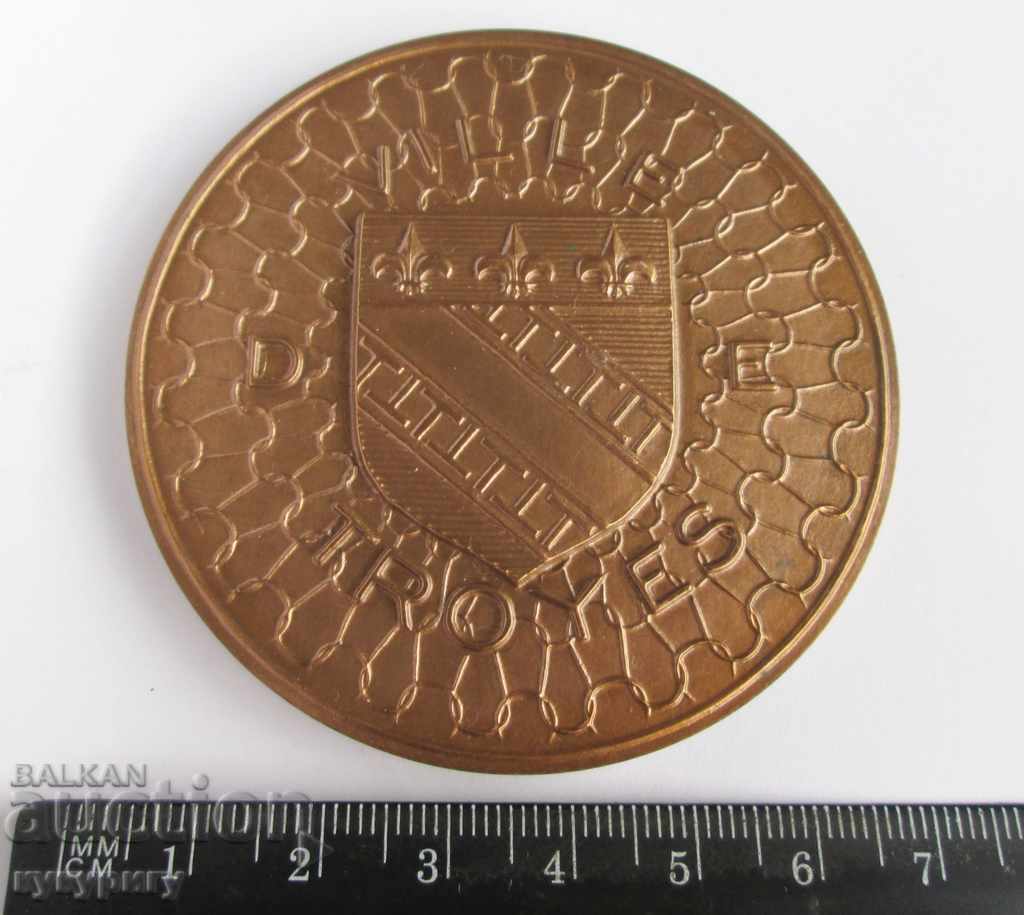 Old French original bronze plaque signed marked - 5 Old French original bronze plaque signed marked - 5