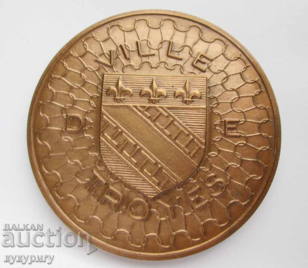 Old French original bronze plaque signed marked - 6 Old French original bronze plaque signed marked - 6