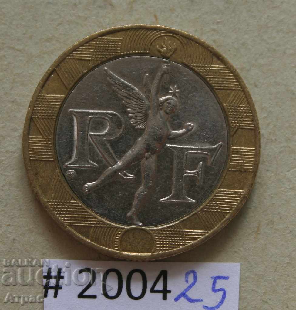 10 φράγκα το 1990 η Γαλλία με τιμή € 0.31 | 0.61 BGN 10 φράγκα το 1990 η Γαλλία με τιμή € 0.31 | 0.61 BGN