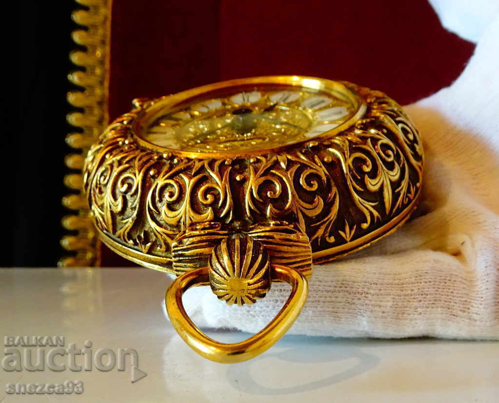 Ceas mecanic francez Lancel, placat cu aur. - 5 Ceas mecanic francez Lancel, placat cu aur. - 5