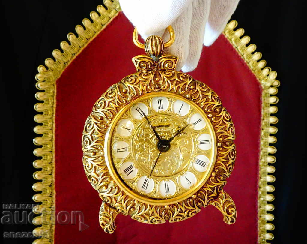 Ceas mecanic francez Lancel, placat cu aur. - 7 Ceas mecanic francez Lancel, placat cu aur. - 7