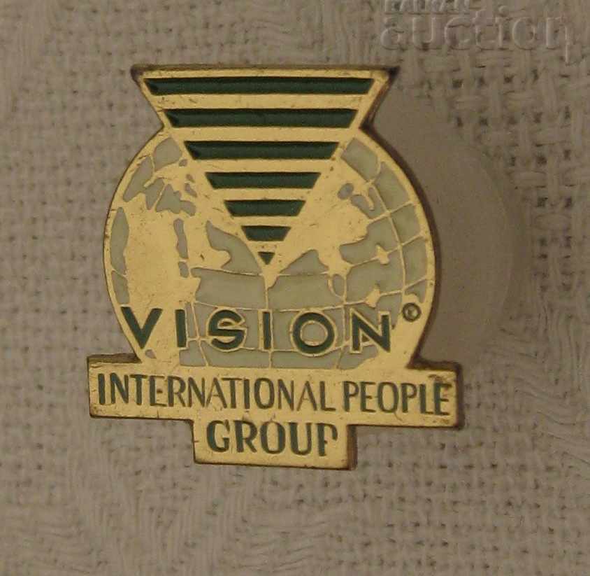 Auction VISION IPG MARKETING ADVERTISING BADGE Auction VISION IPG MARKETING ADVERTISING BADGE