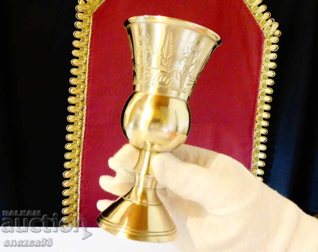 Bronze wine goblet, wine glass, masterpiece - 7 Bronze wine goblet, wine glass, masterpiece - 7