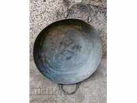 Copper pan, copper pot, copper, saucer, copper, pan LARGE