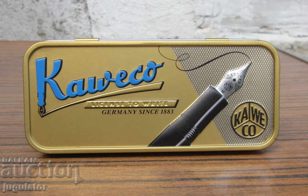 cutie metalica cutie pentru stilouri KAWECO