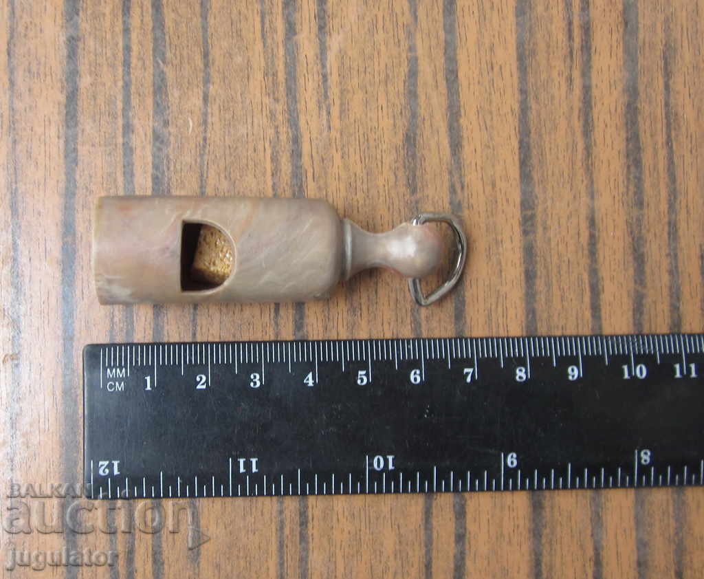 Auction  old vintage bakelite whistle patterned bakelite
