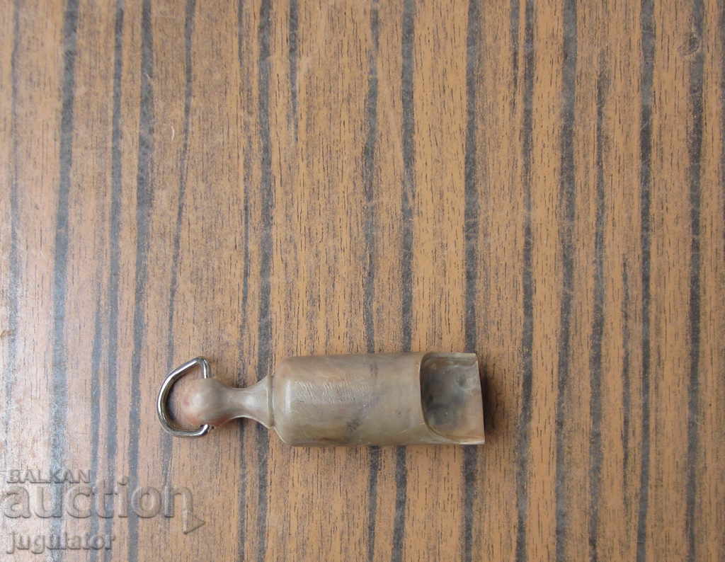 Delivery of old vintage bakelite whistle patterned bakelite