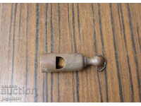 fluier vechi de bachelită cu model bachelit