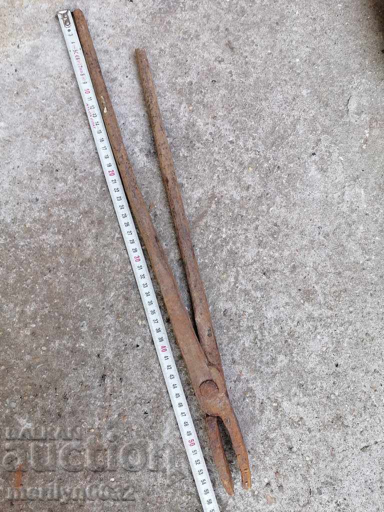 Old forging pliers, wrought iron, wrought iron - 5 Old forging pliers, wrought iron, wrought iron - 5