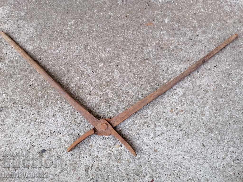 Old forging pliers, wrought iron, wrought iron - 7 Old forging pliers, wrought iron, wrought iron - 7