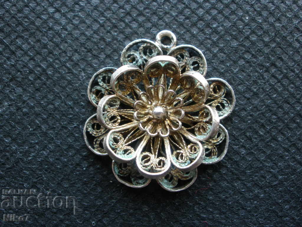 Vechi pandantiv din argint - filigran