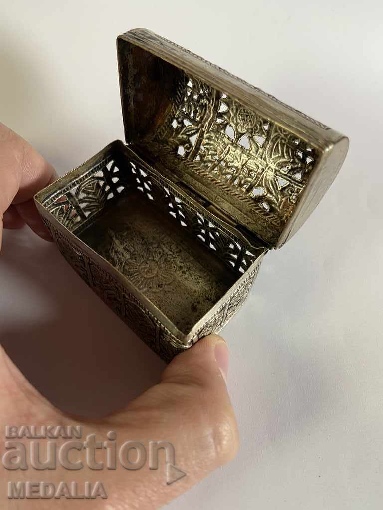 Old Revival cricket box - sachan silver - 6 Old Revival cricket box - sachan silver - 6