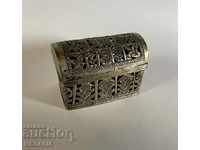 Old Revival cricket box - sachan silver