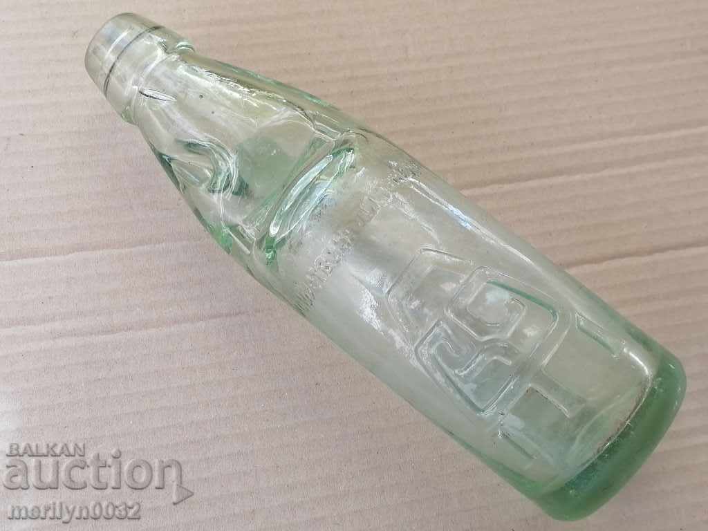 Bottle with a ball, soda, lemonade bottle Bottle with a ball, soda, lemonade bottle