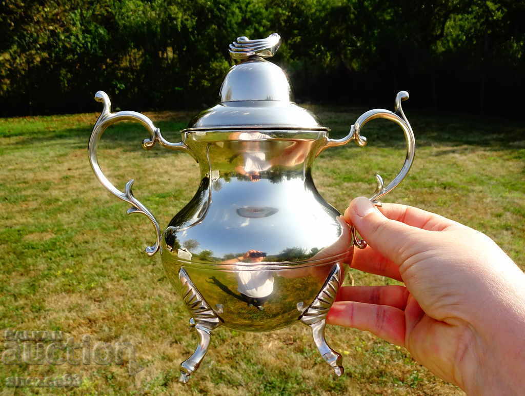 Bronze sugar bowl 850 ml, 790 g, Baroque Bronze sugar bowl 850 ml, 790 g, Baroque