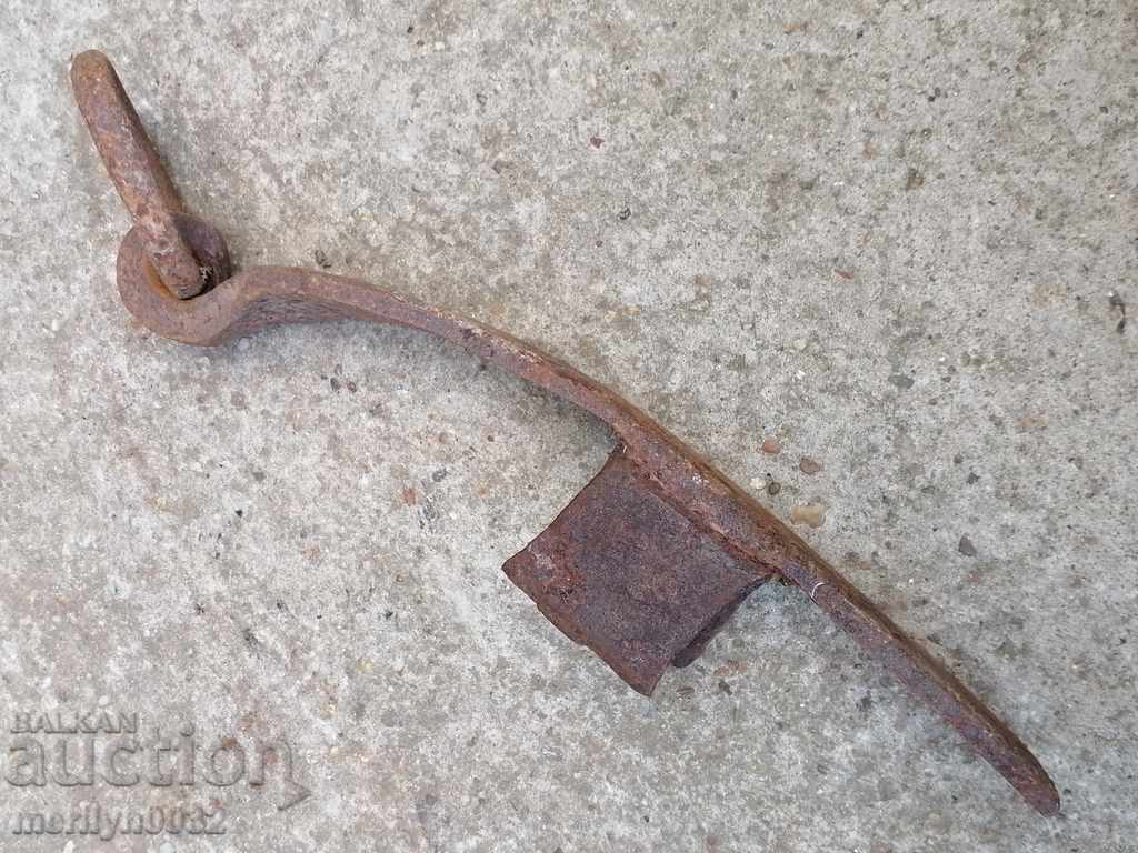 Delivery of Hand forged wagon brake, wrought iron