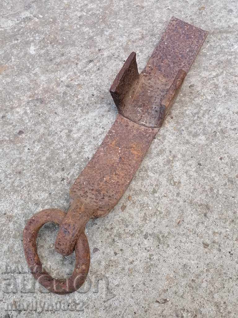 Hand forged wagon brake, wrought iron - 5