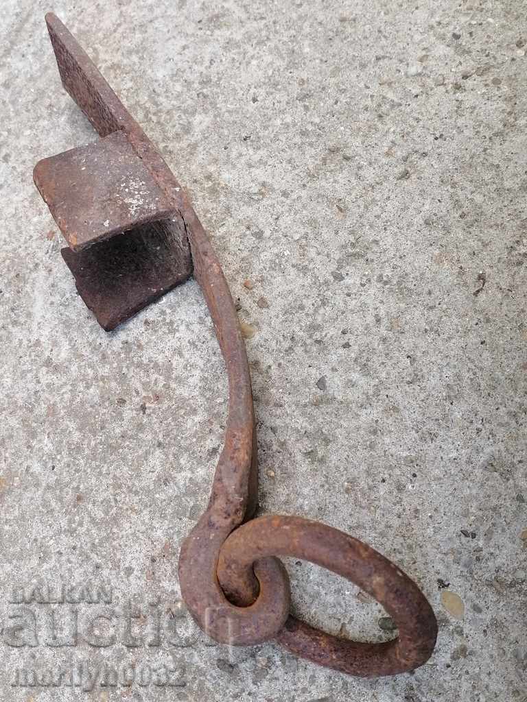 Hand forged wagon brake, wrought iron - 6