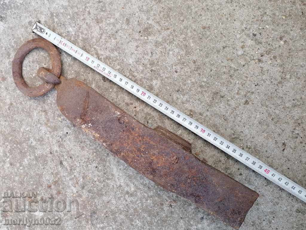 Hand forged wagon brake, wrought iron - 7