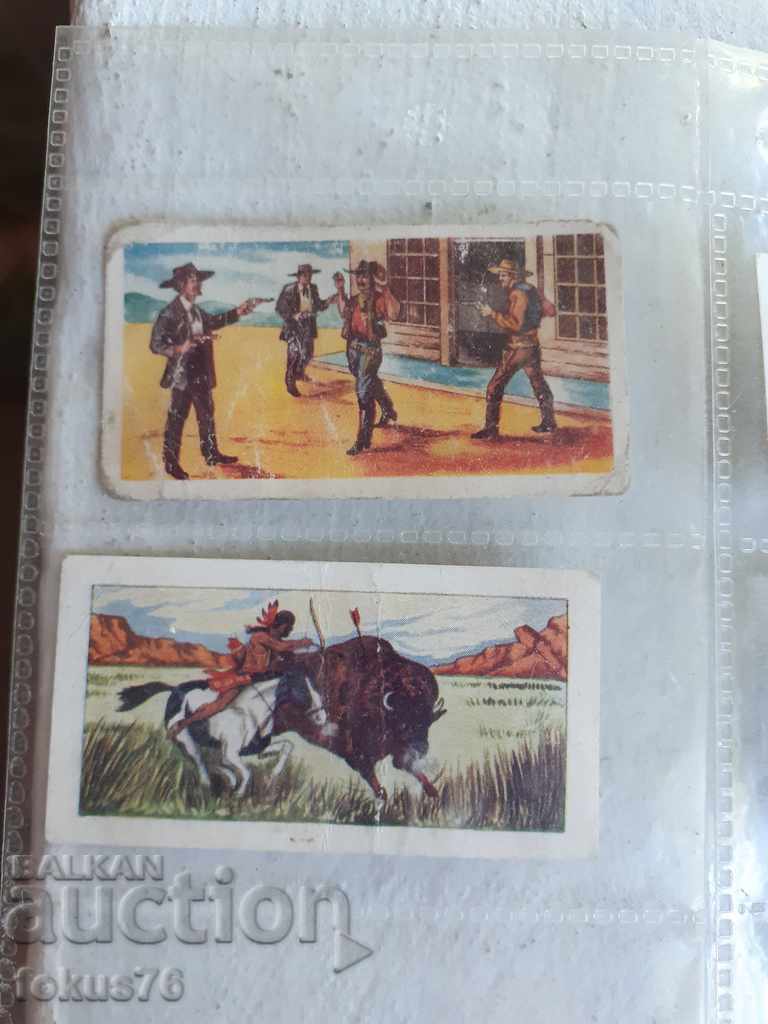 COLLECTION CARDS BUTTERFLIES BUTTERFLIES INDIANS COWBOYS with price 19.00 BGN | € 9.71 COLLECTION CARDS BUTTERFLIES BUTTERFLIES INDIANS COWBOYS with price 19.00 BGN | € 9.71
