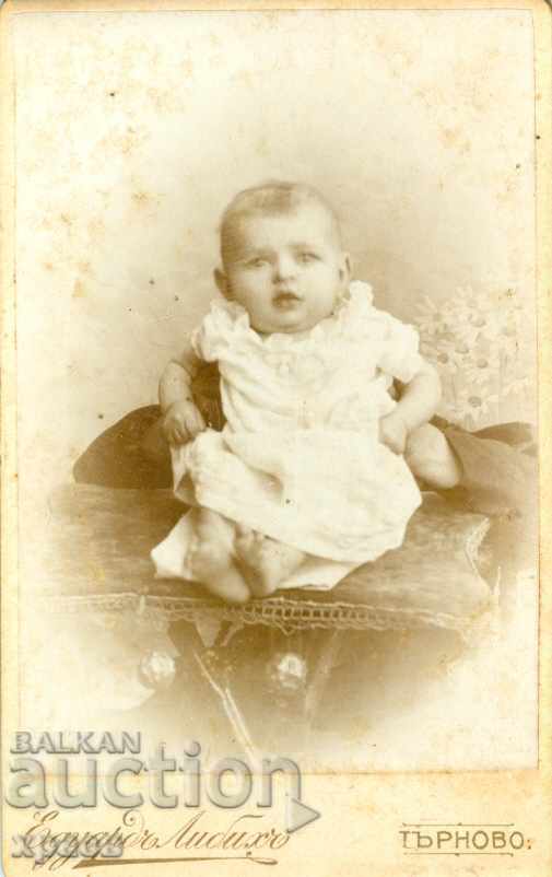 FOTO VECHE - CARTON - EDWARD LIEBICH - V. TARNOVO - M2091