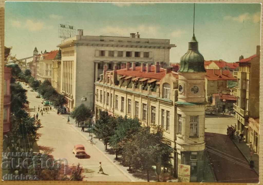Бургас изглед - общината - през 1962