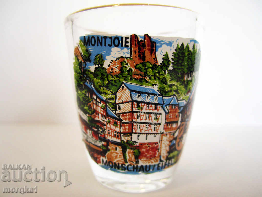 Souvenir cup for Monschau Eifel German souvenir collection