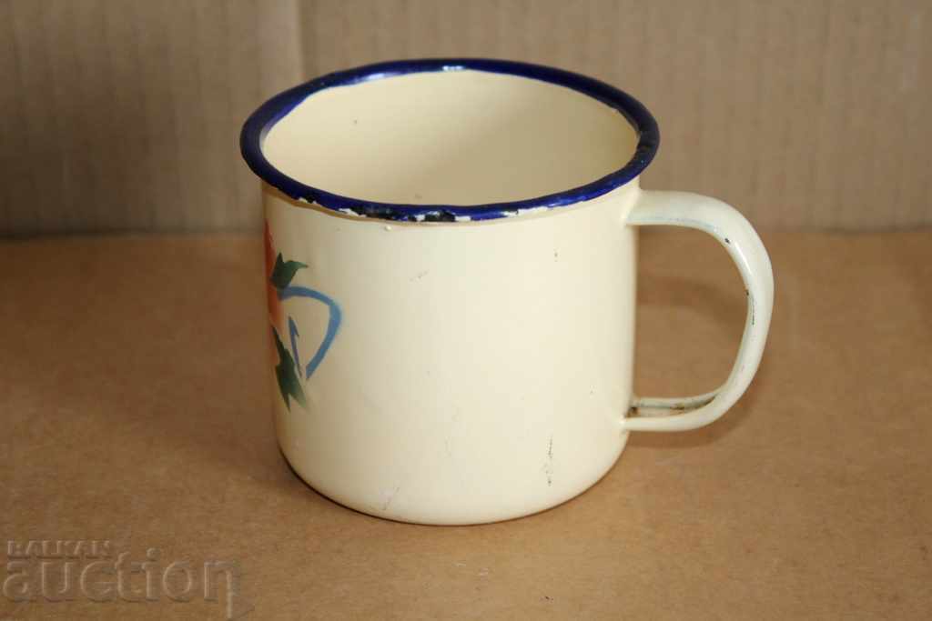 SOC ENAMELED JUG CUP COURT WITH ENAMEL FROM SOCA NRB with price 12.00 BGN | € 6.14 SOC ENAMELED JUG CUP COURT WITH ENAMEL FROM SOCA NRB with price 12.00 BGN | € 6.14