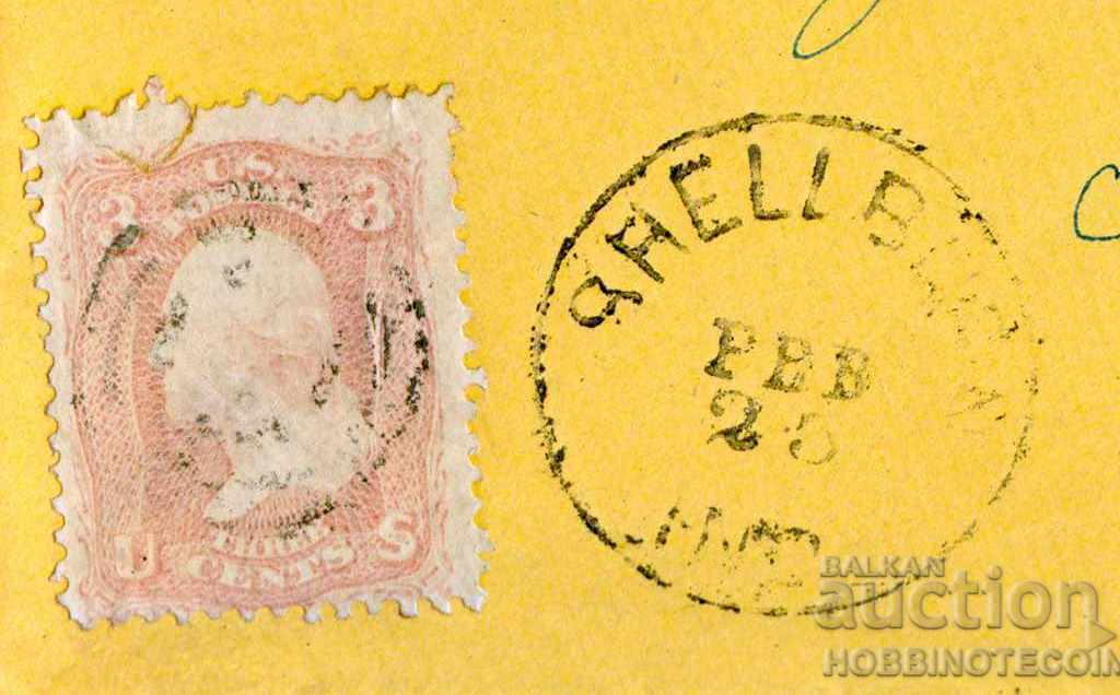 Δημοπρασία Ταξιδιωτικός φάκελος ΗΠΑ με κόκκινο 3 CENT - 2 Δημοπρασία Ταξιδιωτικός φάκελος ΗΠΑ με κόκκινο 3 CENT - 2