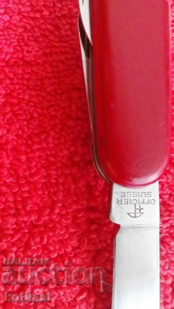 Old VICTORINOX OFFICIER SUISSE pocket knife excellent - 6