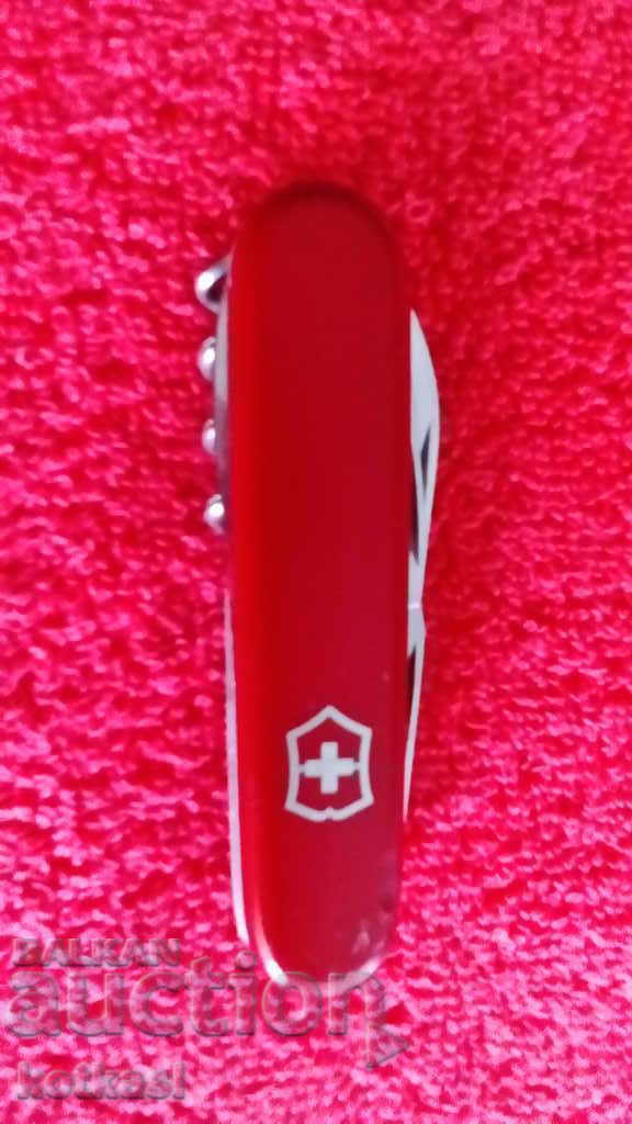 Old VICTORINOX OFFICIER SUISSE pocket knife excellent - 7