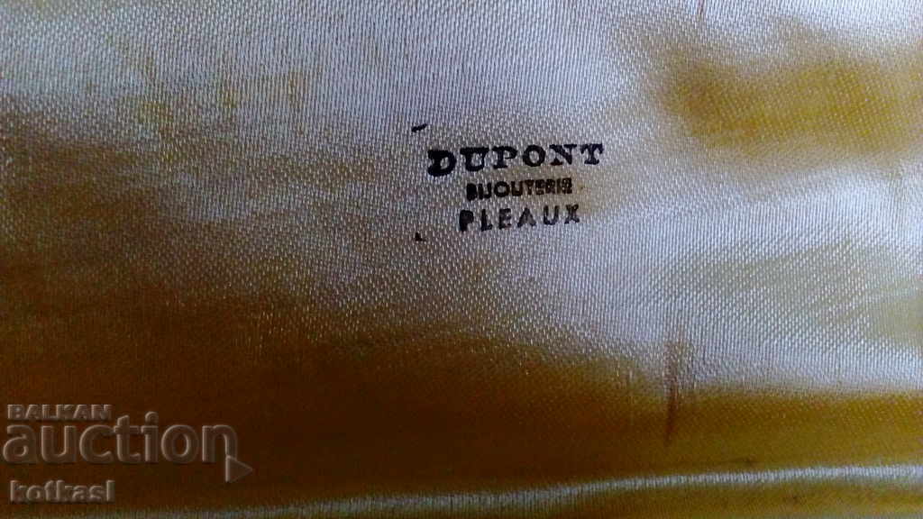 Παράδοση Παλιό σκεύος DUPOND γνήσιο χερούλι κέρατο κουτιού