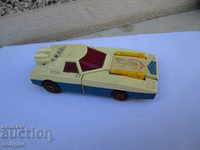 OLD SOC. PLASTIC SPACE CAR TOY