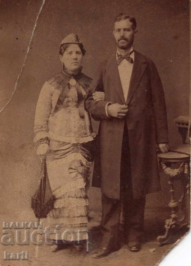 ΠΟΛΥ ΠΑΛΙΑ ΦΩΤΟΓΡΑΦΙΑ - ΚΑΡΤΟΝ - 1881