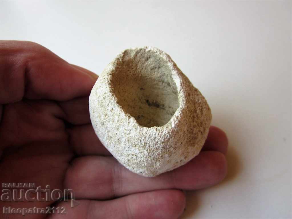 Auction  CUP OF STONE - VERY RARE NATURAL NATURAL!