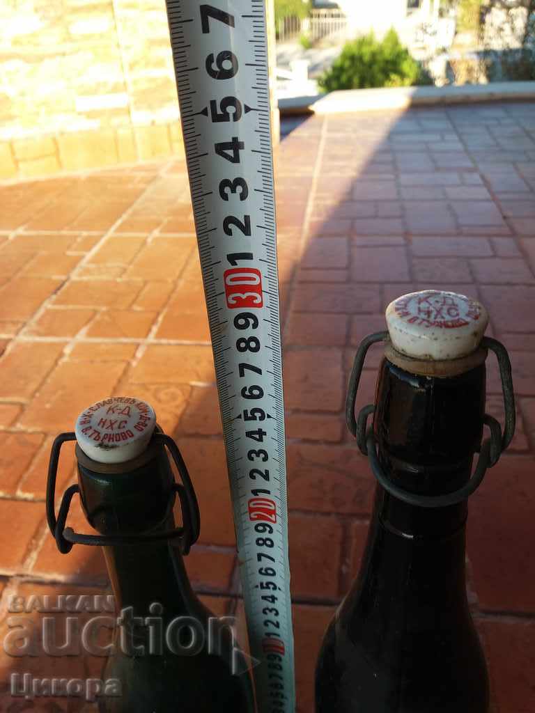 ΠΑΛΑΙΑ ΜΠΟΥΤΡΑ ΜΠΙΡΑΣ -2 τεμάχια Βέλικο Τάρνοβο με τιμή 30.00 BGN | € 15.34