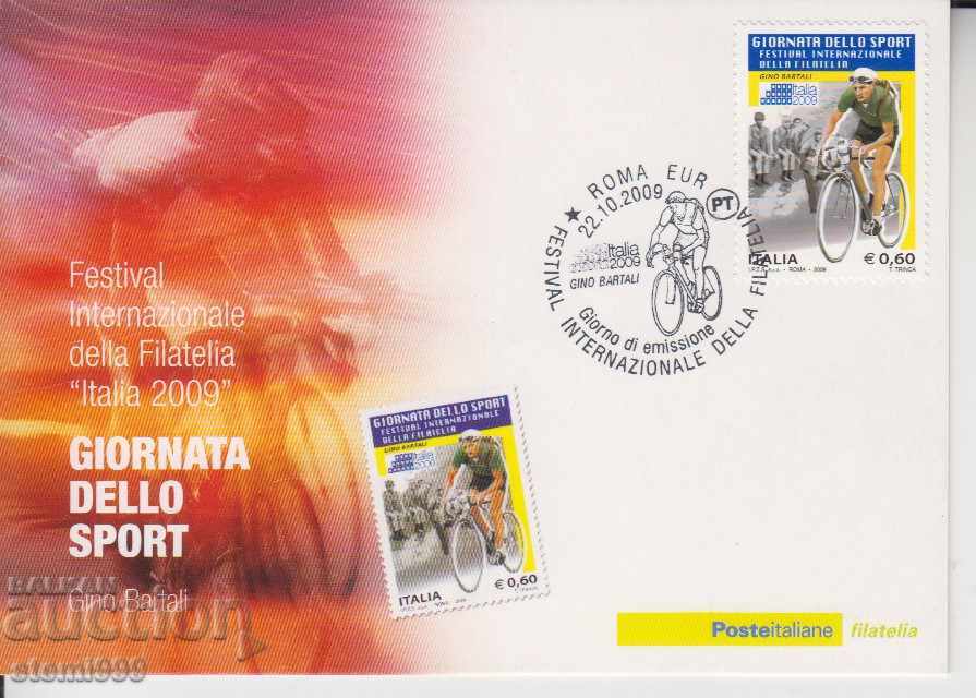 Postcard FDC Sport Cycling