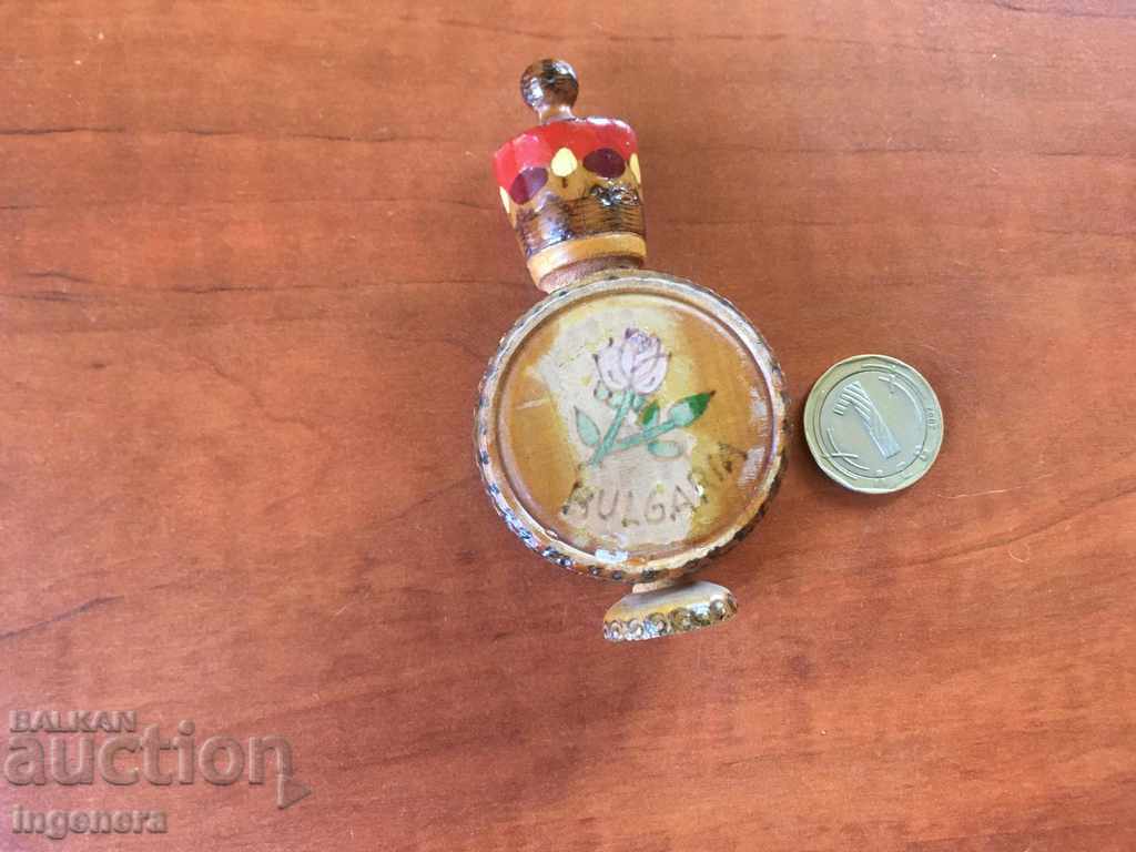 СУВЕНИР ДЪРВО БЪЛГАРСКА РОЗА ОТ СОЦА - 5