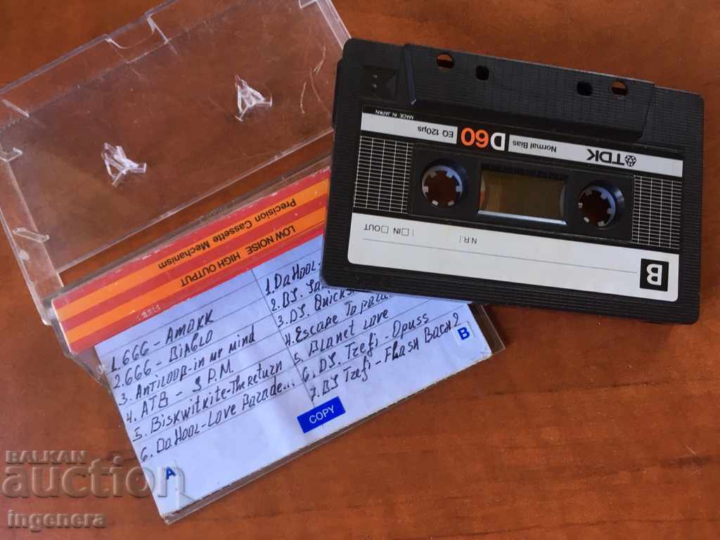 CASSETTE AUDIO CASSETTE cu preț 3.00 BGN | € 1.53