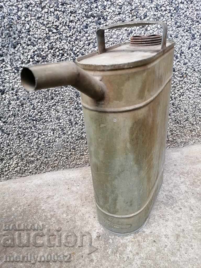 Old metal can, galvanized tube, bucket, pot - 5 Old metal can, galvanized tube, bucket, pot - 5