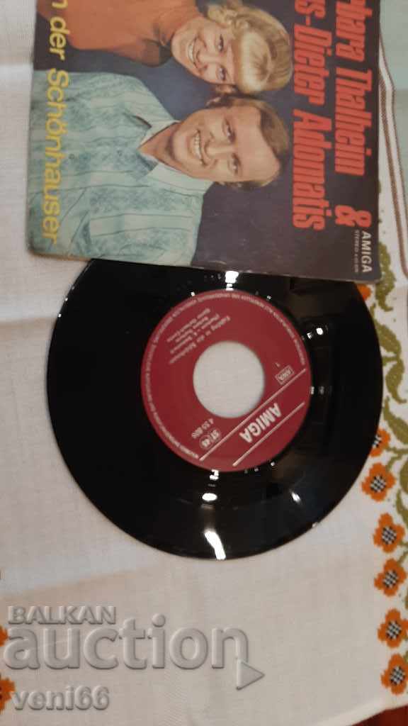 Gramophone record - small format GDR DDR with price 1.00 BGN | € 0.51 Gramophone record - small format GDR DDR with price 1.00 BGN | € 0.51