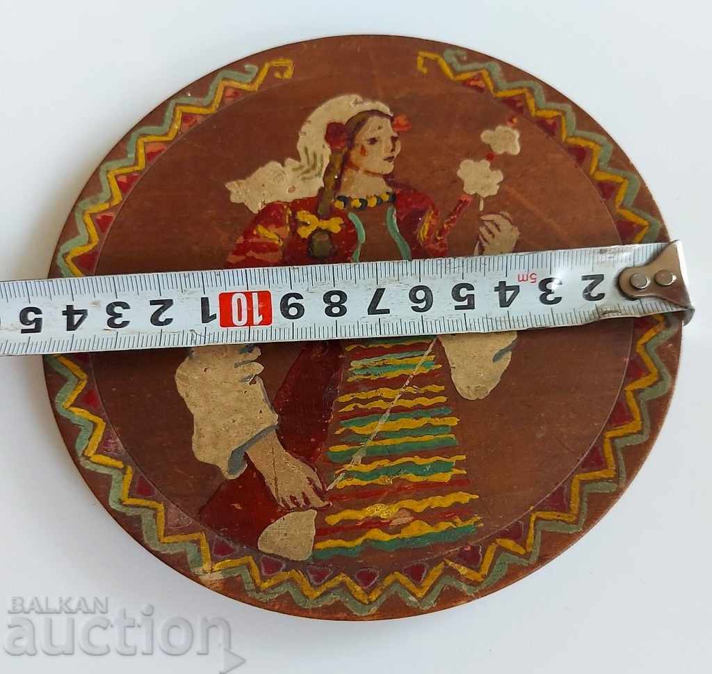 Delivery of 100-YEAR-OLD PAINTED WOODEN PLATE PANEL PAINTING PAINTING Delivery of 100-YEAR-OLD PAINTED WOODEN PLATE PANEL PAINTING PAINTING