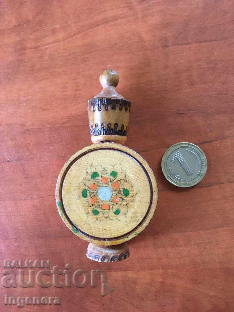 SOUVENIR WOOD PAINTED BULG. ROSE with price 5.00 BGN | € 2.56