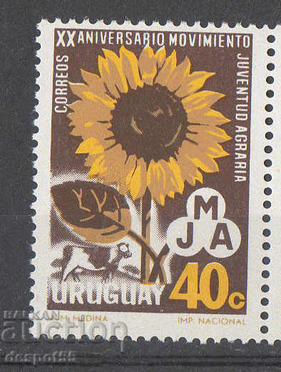 1967. Uruguay. 20 years Youth Farmers' Movement.